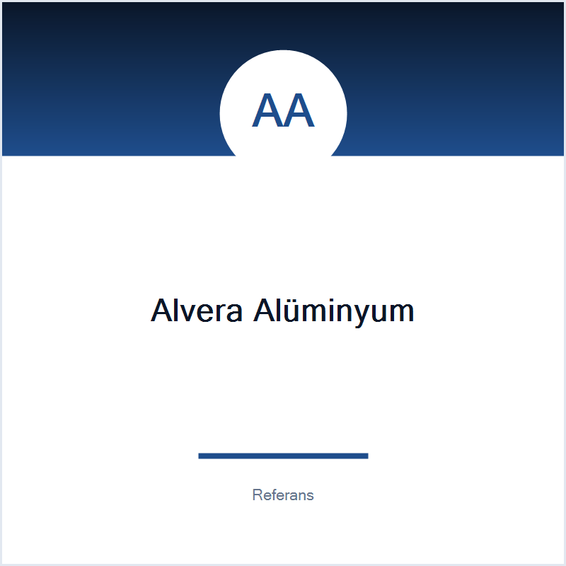 Alvera Alüminyum