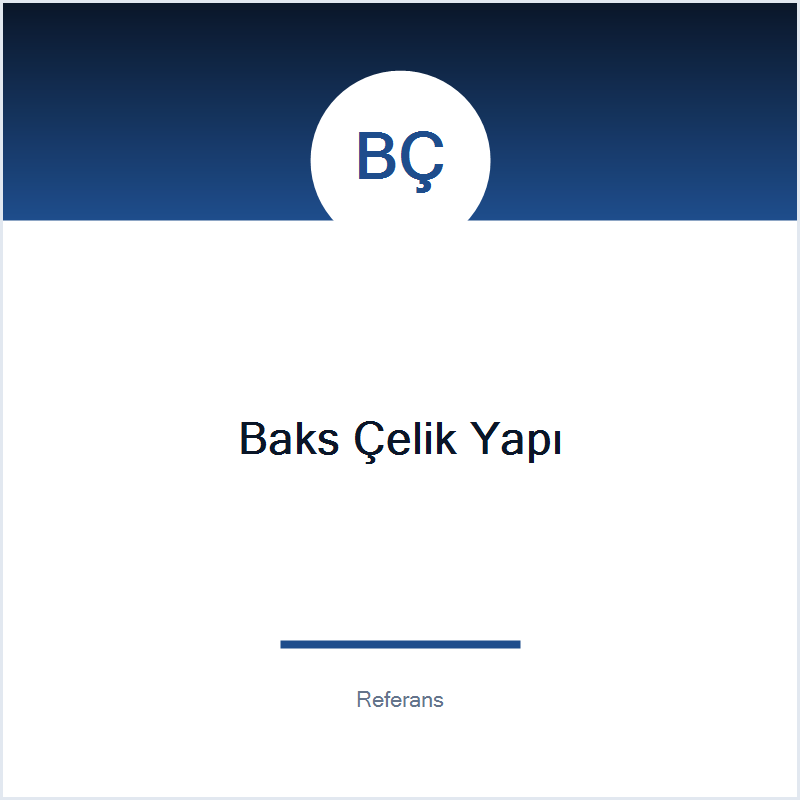 Baks Çelik Yapı