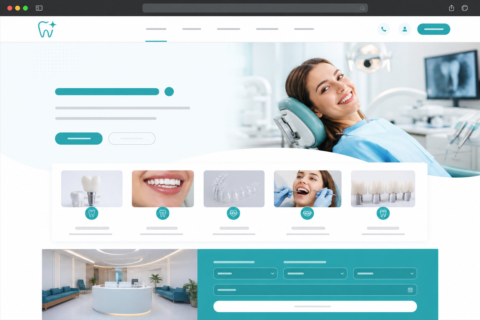 Poliklinik / Klinik Website