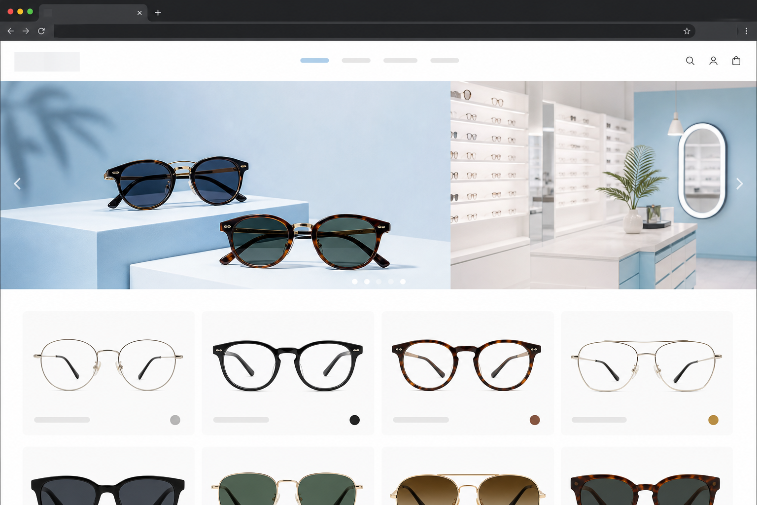 Optik / Gözlükçü Website