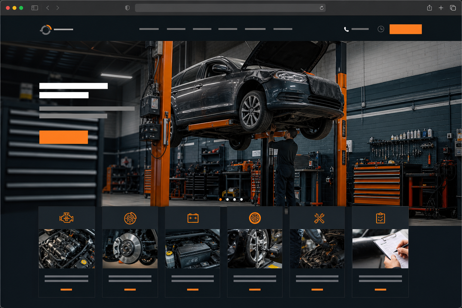 Oto Servis Website