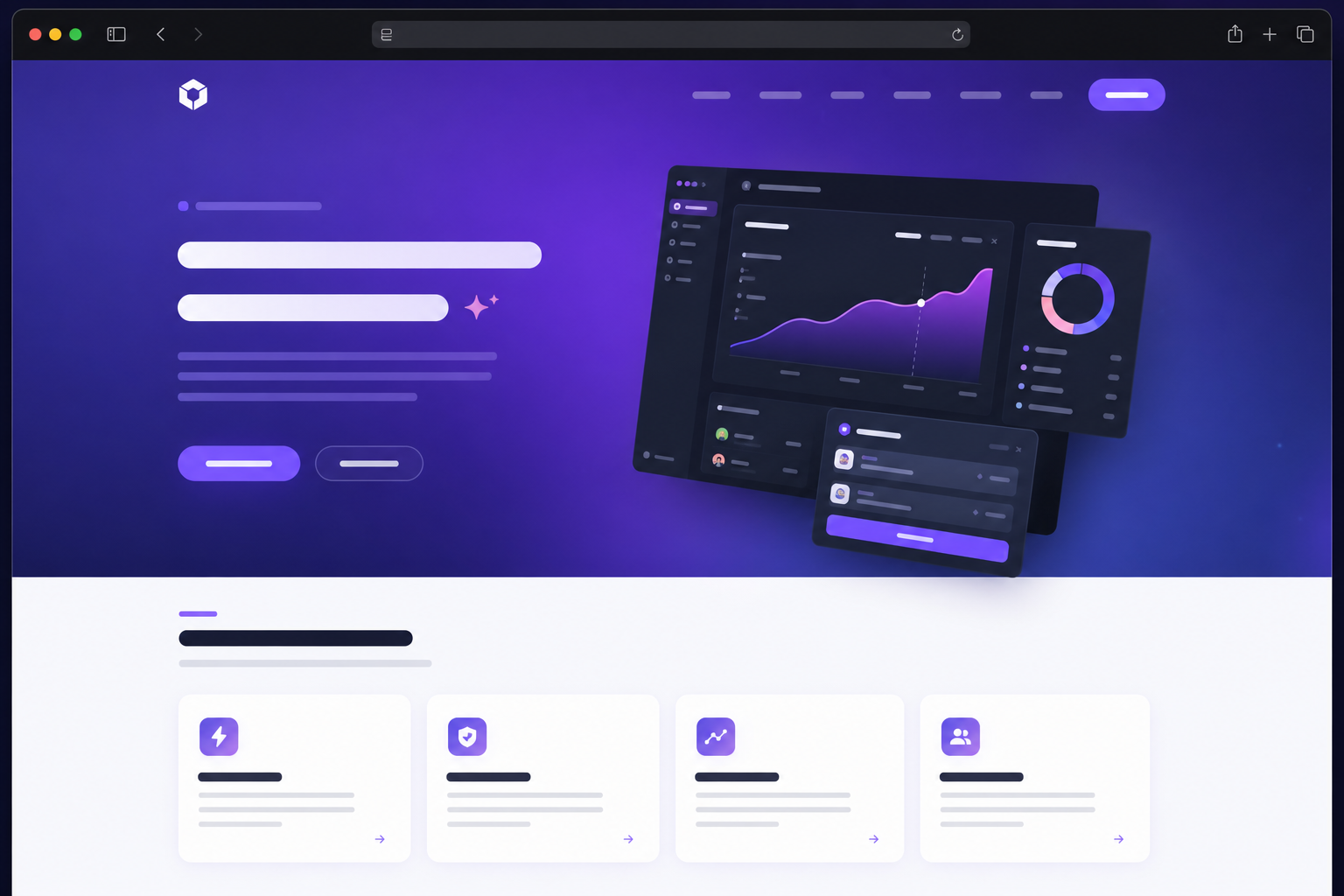 Startup Landing Website