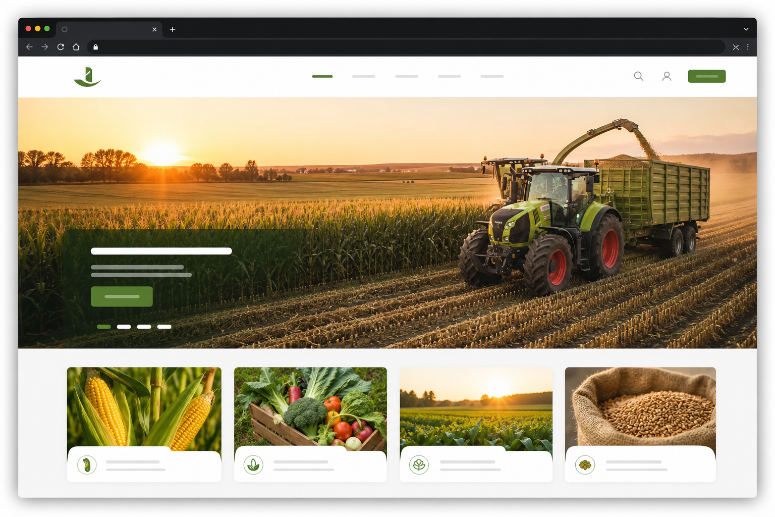 Tarım & Ziraat Website