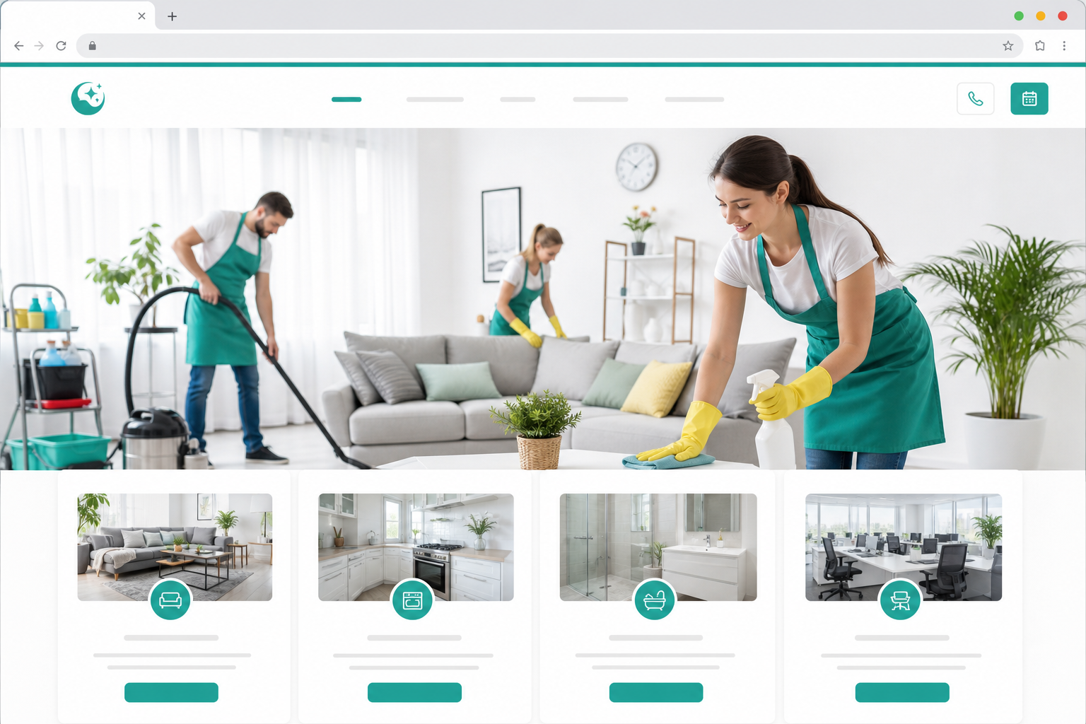 Temizlik Firması Website