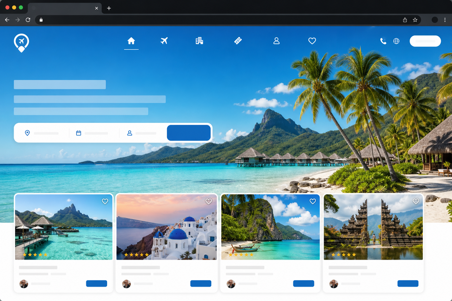 Turizm Acentesi Website